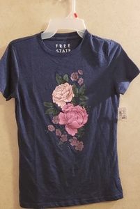 Aeropostale Free State Women's Rose Graphic Tee